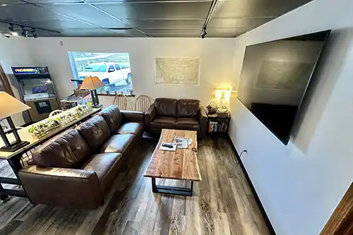 A picture of our guest lounge at Granite Peak RV Resort